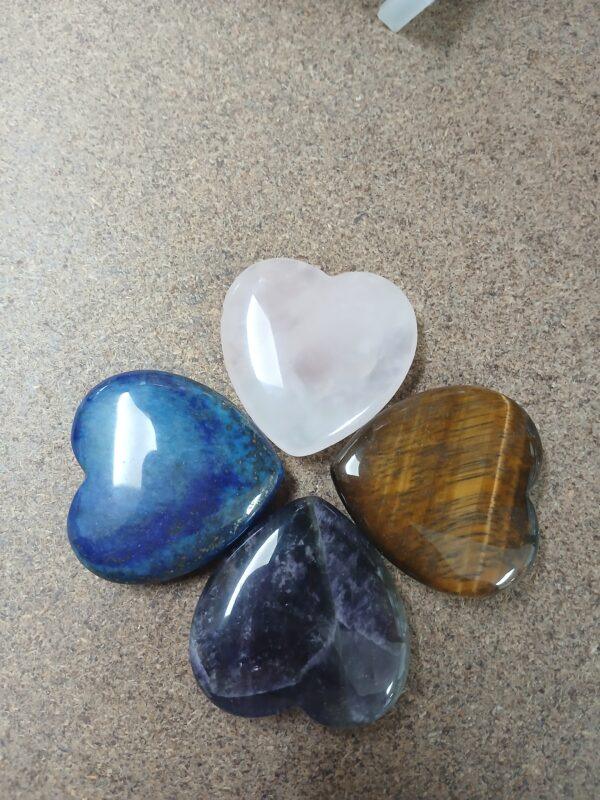 CORAZONES VARIOS MINERALES (UNIDAD)