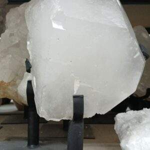 CUARZO BLANCO PUNTAS CON BASE METAL