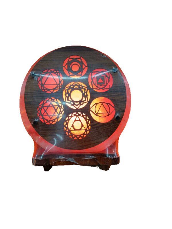 Lámpara escenario chakras