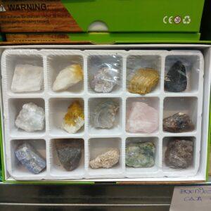 Set colección 15 minerales