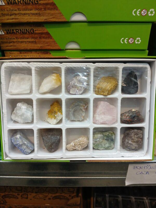 Set colección 15 minerales