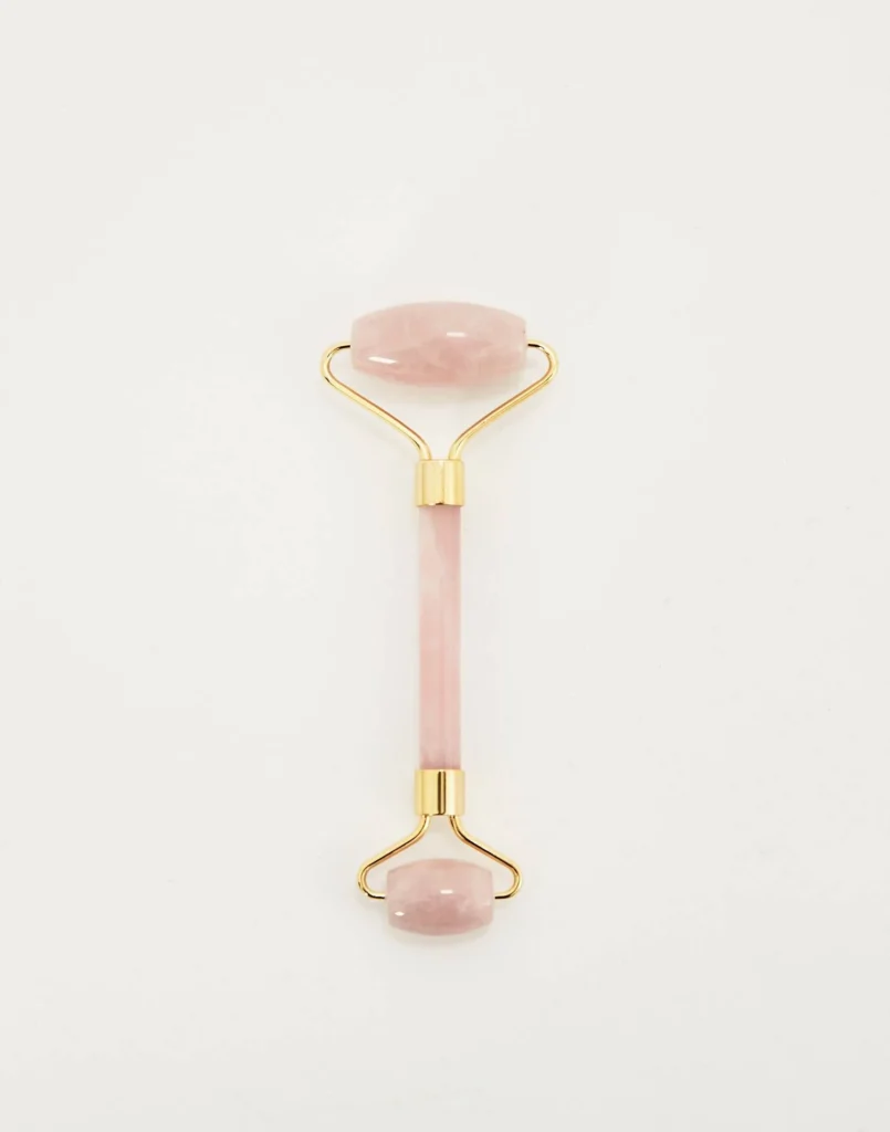 Masajedor Roll - Cuarzo Rosa