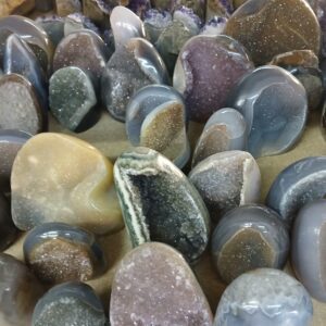 Ágata Cut Base Pulida Mediana