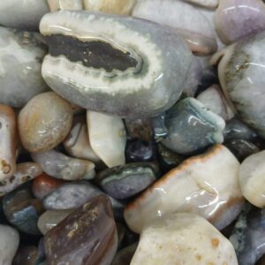 Ágata con Amatista Gea Rodado