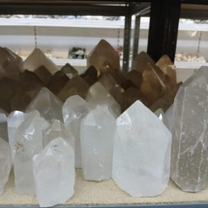 Puntas Cristal de Roca con base