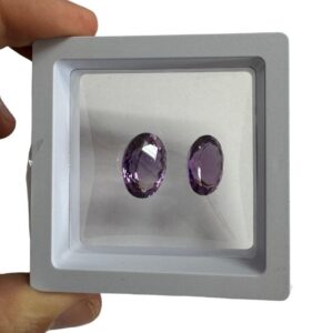 Amatista Facetada Pack de 2 Piezas (Lote 10)