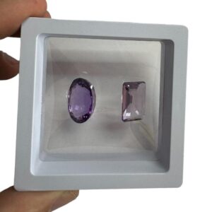 Amatista Facetada Pack de 2 Piezas (Lote 9)