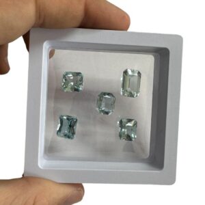 Topacio Facetado Pack de 5 Piezas (Lote 7)