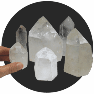 Prisma de Cuarzo Blanco