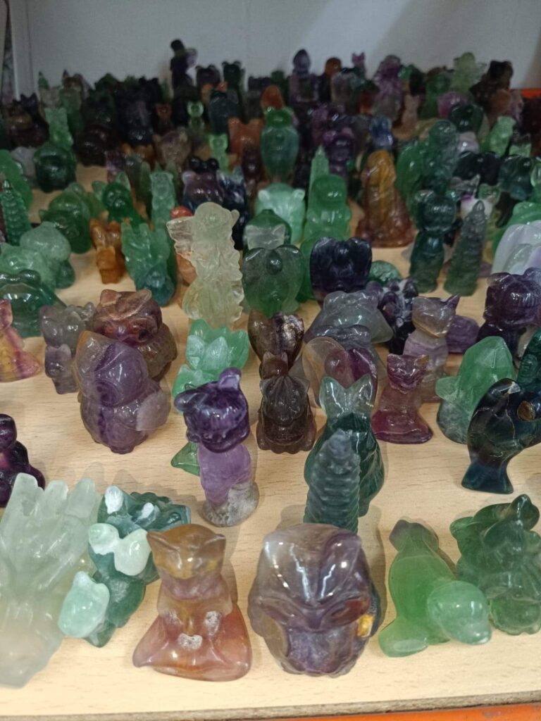 Figuras de Fluorita