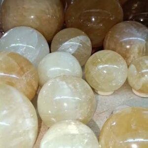 Esfera Calcita Miel
