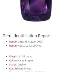 Amatista Facetada 1 Pieza (Lote 18)