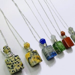 Colgante botella de mineral natural