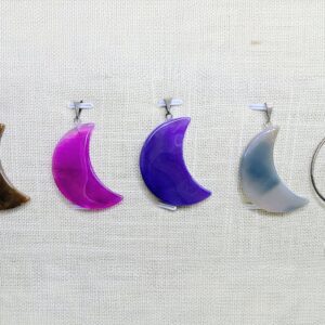 Colgante luna de mineral