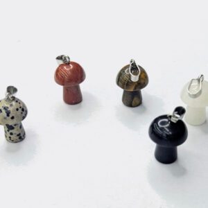 Colgante seta de mineral natural